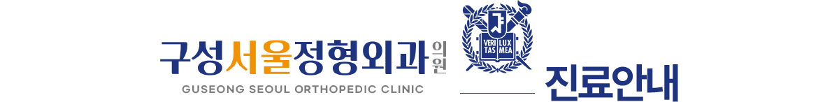구성서울정형외과 진료안내